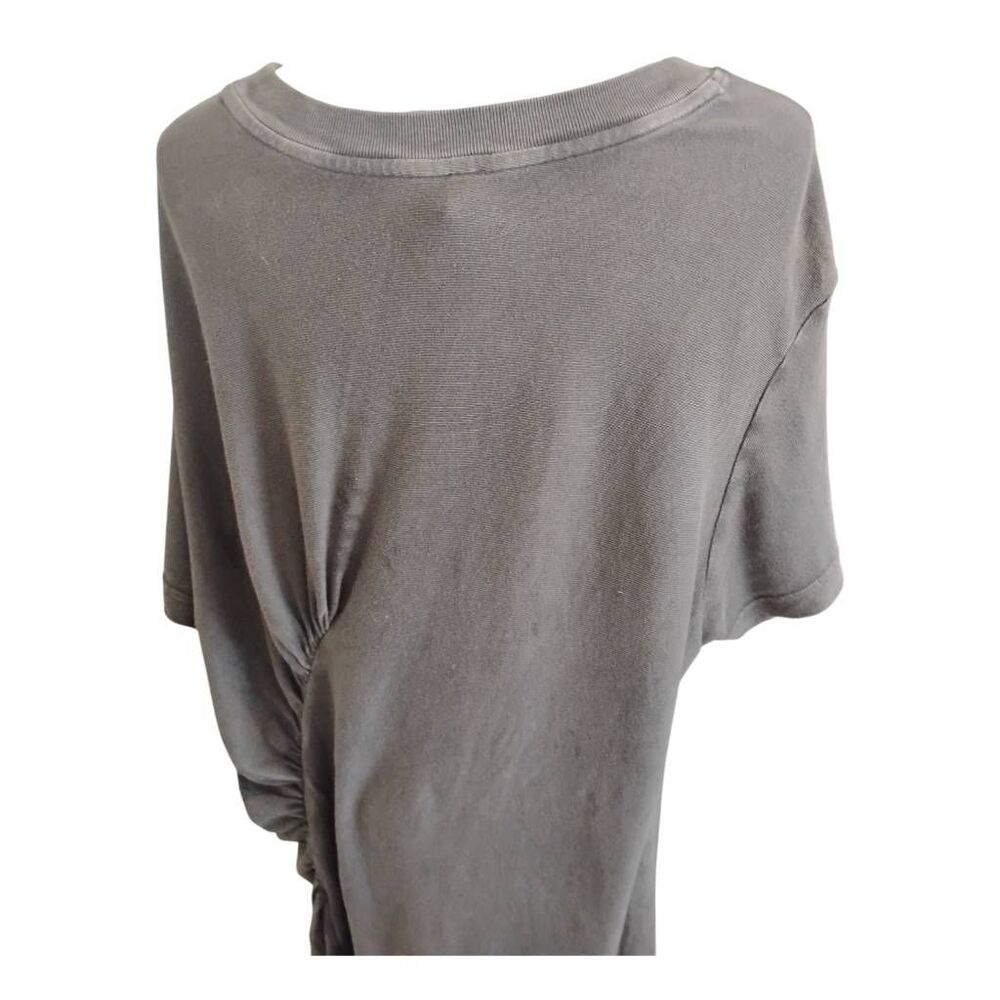 Out From Under Green Rouched Tee Size Small - Picture 6 of 8